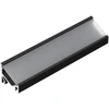 LED juostos kampinis profilis CORNER12.v2, juodas, 3m