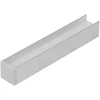 LED juostos paviršinis profilis COZY12 C/U1, neanoduoto aliuminio, 2m