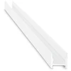 LED juostos paviršinis profilis SLOT SUR D16 x D15, baltas, 2m, su dangteliu ir užbaigimais, 307145