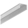 LED juostos paviršinis profilis UNI14 BC3/Y, neanoduoto aliuminio, 2m