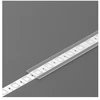 LED juostos profilio dangtelis A1 SLIDE, skaidrus, 2m