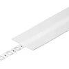 LED juostos profilio dangtelis A9, baltas, 1m