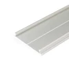 LED juostos profilio dangtelis C10, anoduotas aliuminis, 3m