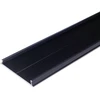 LED juostos profilio dangtelis C10, juodas, 2m