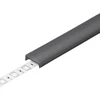 LED juostos profilio dangtelis C3 CLICK, juodas, 1m