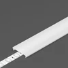 LED juostos profilio dangtelis C6 CLICK, baltas, 3m
