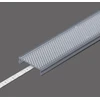 LED juostos profilio dangtelis C7 CLICK, mikroprizmatinis, 2m