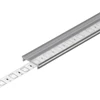 LED juostos profilio dangtelis F CLICK, skaidrus, 4m