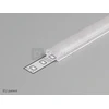 LED juostos profilio dangtelis I CLICK, matinis, 2m
