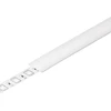 LED juostos profilio dangtelis J, baltas, 1m