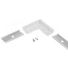 LED juostos profilio GROOVE10 kampinis sujungimas L, baltas