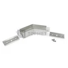 LED juostos profilio LINEA20 135 laipsnių kampinis sujungimas, anoduotas aliuminis