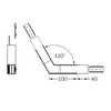 LED juostos profilio VARIO30-02 120 laipsnių kampinis sujungimas, anoduotas aliuminis