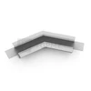 LED juostos profilio VARIO30-05 135 laipsnių kampinis sujungimas, anoduotas aliuminis