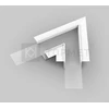 LED juostos profilio VARIO30-05 60 laipsnių kampinis sujungimas, baltas