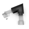 LED juostos profilio VARIO30-07 60 laipsnių kampinis sujungimas, juodai anoduotas