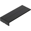 LED juostos profilis BACK10 A/UX, juodas, 1m