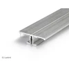 LED juostos profilis BACK10 A/UX, neanoduotas aliuminis, 2m