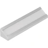LED juostos profilis CORNER10 BC/UX, neanoduotas aliuminis, 2m