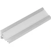 LED juostos profilis CORNER10 BC/UX, neanoduotas aliuminis, 2m