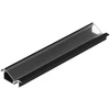 LED juostos profilis DIAGONAL10 C, juodas, 2m