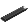 LED juostos profilis DIAGONAL10 C, juodas, 4m
