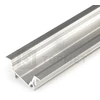 LED juostos profilis DIAGONAL14 F/TY, neanoduotas aliuminis, 2m