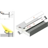 LED juostos profilis GLOW12 UP A1C, baltas, 4m