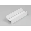 LED juostos profilis GLOW12 UP A1C, baltas, 1m