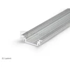 LED juostos profilis GROOVE14 EF/TY, neanoduotas aliuminis, 2m