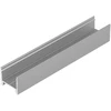 LED juostos profilis HOOD14 F/UI, anoduoto aliuminio, 2m