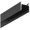 LED juostos profilis HOOD14 F/UI, juodas, 2m