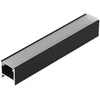 LED juostos profilis LEVEL12 C/U1, juodas, 2m