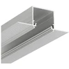 LED juostos profilis LINEA-IN20 TRIMLESS, anoduotas aliuminis, 3m