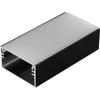 LED juostos profilis LOWI, juodas, 2m
