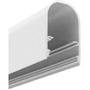 LED juostos profilis NAMI23 CD-9, baltas, 2m