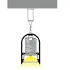 LED juostos profilis NAMI23 CD-9, neanoduotas aliuminis, 3m
