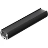LED juostos profilis PEN12 CJ, juodas, 2m