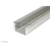 LED juostos profilis PHIL, anoduotas aliuminis, 2m