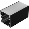LED juostos profilis PHIL53, juodas, 1m