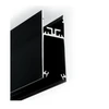 LED juostos profilis PIXY20-02 C7, juodas, 2m