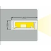 LED juostos profilis SLASH8, baltas, 2m