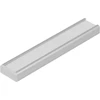 LED juostos profilis SURFACE10 BC/UX, anoduotas aliuminis, 1m