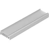 LED juostos profilis SURFACE14 EE7F/TY, anoduoto aliuminio, 1m