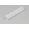 LED juostos profilis UNI12 BCD/U, baltas, 1m