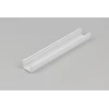 LED juostos profilis UNI12 BCD/U, baltas, 1m