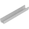 LED juostos profilis UNI12 BCD/U, neanoduotas aliuminis, 2m