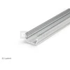 LED juostos profilis UNI12 BCD/U, neanoduotas aliuminis, 2m