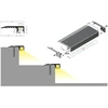 LED juostos profilis UP-MINI10 A, anoduoto aliuminio sp., 3m
