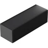 LED juostos profilis VARIO30-02 ACDE-9/TY, juodas, 1m